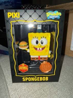 Thrilljoy PIX! SpongeBob SquarePants 2026 Event Exclusive Collectible Figure